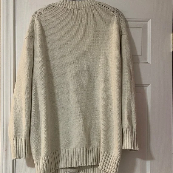 American Eagle Outfitters Off-White Cardigan Sweater - Picture 3 of 3